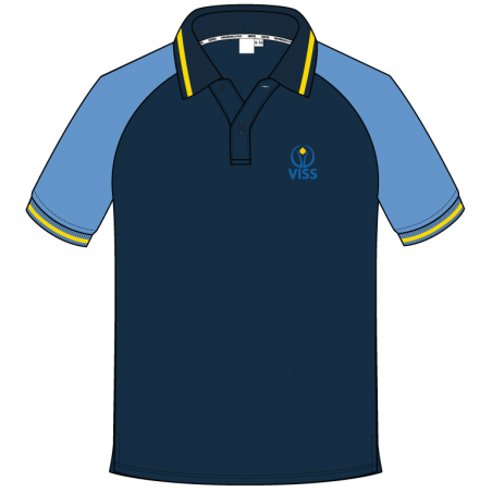 Navy Blue Polo T.Shirt -- [Pre-K - KG1]