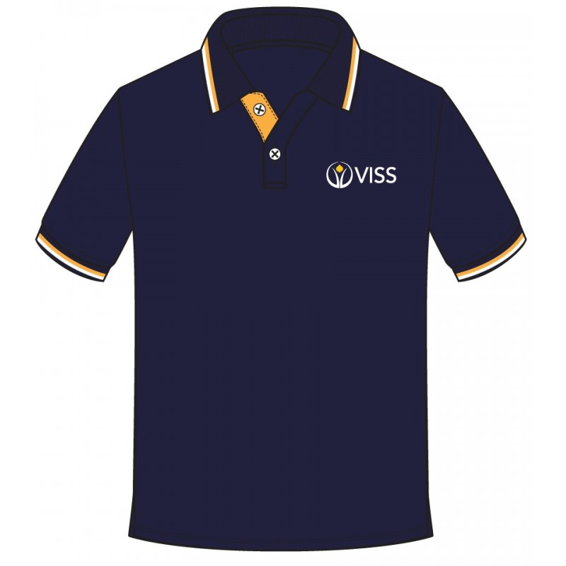 SSL Navy Blue Polo T.Shirt GRADE 2 GRADE 6
