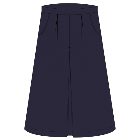 NB Hairline Pleated Skirt -- [GRADE 7 - GRADE 9]