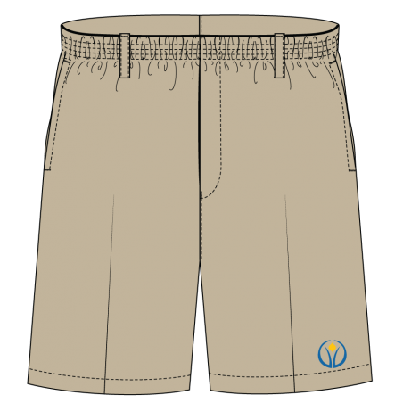 Khaki Bermuda Short -- [KG2 - GRADE 4]