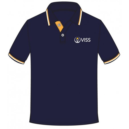 SSL Navy Blue Polo T.Shirt -- [KG2 - GRADE 4]