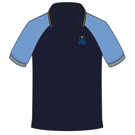Navy Blue Polo T.Shirt -- [Pre-K - KG1]