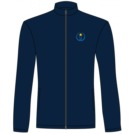 Navy Blue Fleece Jacket -- [Pre-K - GRADE 7]