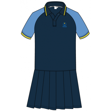 Navy Blue Polo Dress -- [Pre-K - KG1]