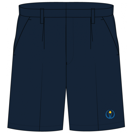 Navy Blue Bermuda -- [Pre-K - GRADE 7]